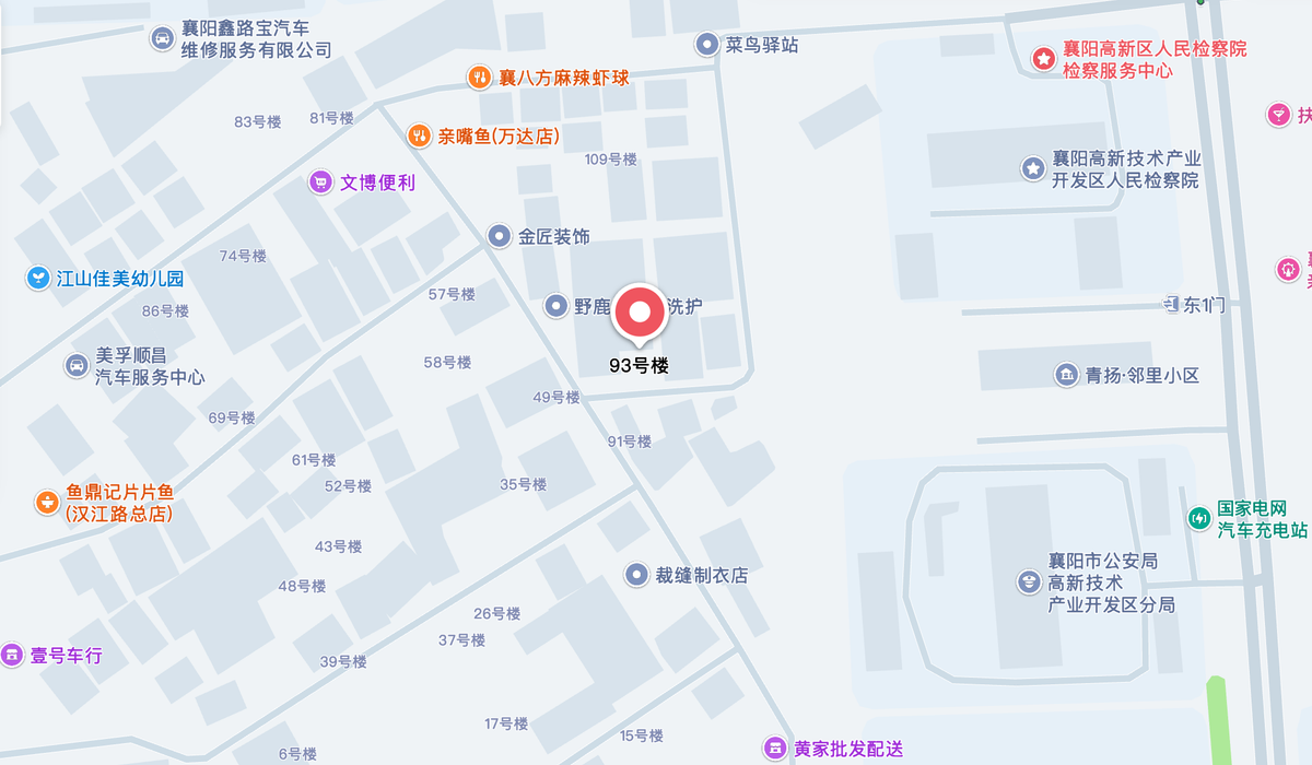 公司位置地图